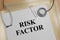 Risk Factor - medical concept