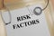 Risk Factors - medical concept