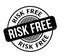 Risk Free rubber stamp