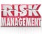 Risk Management 3d Words Reducing Danger Minimize Liability
