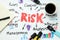 Risk protection and eliminating the risk, top view