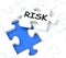 Risk Puzzle Showing Monetary Crisis