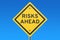 Risks Ahead road sign