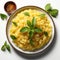 Risotto alla Milanese: Saffron\\\'s Golden Touch on Creamy Italian Rice