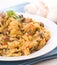 Risotto with mushroom