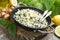 Risotto with nettles and lemon