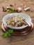Risotto with wild mushrooms