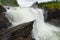 Ristafallet waterfall, in Jaemtland, Sweden