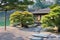 Ritsurin Garden in Takamatsu, Kagawa, Japan. Ritsurin Garden is one of the most famous historical gardens in Japan