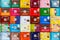 Ritter Sport chocolate chocolates different types variety background