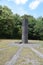 Rittersturz, monument for the Grundgesetz with trees around