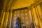 A ritual of closing doors of the Church of Holy Sepulchre, Jerusalem Israel.
