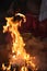 A ritual made to the fire god Agni in Hinduism