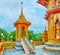 The ritual mondop pavilion of Wat Chalong, Chalong, Phuket, Thailand