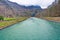 River Aera at the entrance to Aare Gorge - Aareschlucht