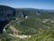 River of the Ardeche gorge in France