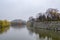 The river around Himeji castle