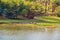 River bank, nature, boat, vessel, trees, green, landscape, sun, river nile, Egypt, Aswan, river bank