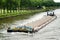 River Barge loaded with Gravel