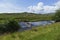 River Black Water in highlands of Scotland, GroÃŸbritanien