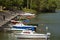 River boats on Adda, Italy