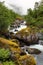 River Bondhuselva flowing out of lake Bondhus in Folgefonna national park, Hordaland county, Norway