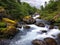 River Bondhuselva flowing out of lake Bondhus in Norway