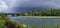 River Bow in Calgary just before the storm