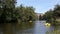 River and bridge in Clecy, Normandy France