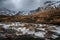 River Brittle and Fairy Pools in Isle of Skye, Highlands, Scotland.