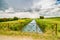 River in bucolic landscape