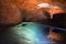 River Cave in Jenolan Caves Blue Mountains New South Wales Australia