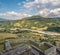 River Ceno valley from the  castle of Bardi