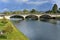 River Charente at Saintes in France