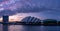 River Clyde with the Armadillo and the Hydro