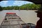 River cruising. Ben Tre. Mekong delta region. Vietnam