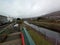 THE RIVER CYNON AT MOUNTAIN ASH WELSH RIVER