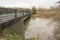 River Dearne In Flood On April 3rd 2018 Wath Upon Dearne, Rotherham, South Yorkshire, England