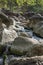 River deep in mountain forest