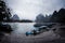 River dock Yangshuo China