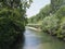 River Dora in Parco Dora park in Turin