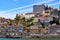 River Douro and the riverbank of Ribeira District in Porto, Portugal