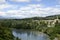 River Durance in the south of France