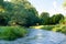 A river in the early morning in Waikato, New Zealand