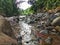 River flow in cianjur, indonesia