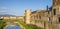 River flowing through Campi Bisenzio in Tuscany