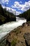 River flowing through a canyon