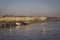 River Garonne in Bordeaux in the morning