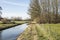 River Grote Beek in nature area in Doetinchem