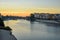 The river Guadalquivir at sunrise